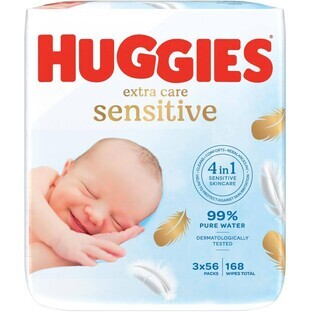 Huggies® Extra Care Triplo 3 x 56 buc