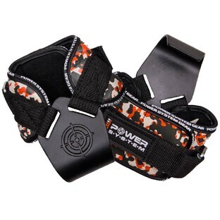 Power System Power Hooks Power Hooks Camo, black/orange, size. L, 2 pcs