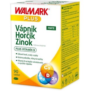Walmark Calcium Magnesium Magnesium Zinc FORTE 90 tablets
