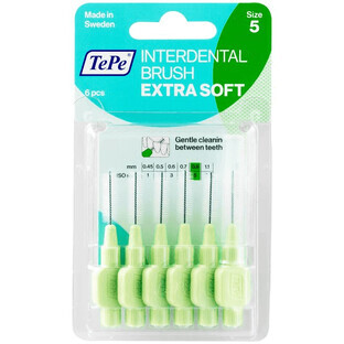 TePe Scovolini interdentali extra morbidi verde chiaro 0,8 mm 6 pz.