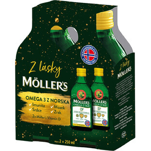 Möllers Omega 3 confezione regalo 2 x 250 ml