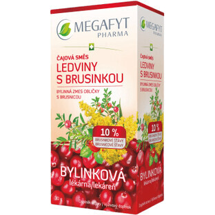 Megafyt Herbal Pharmacy Mezcla de té de riñón con arándanos, 20 x 1,5 g