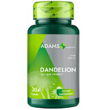 Dandelion extract, 370 mg, 30 capsules, Adams Supplements