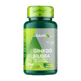 Ginkgo biloba, 30 Kapseln, Adams Supplements