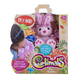 Plus interactive Bibi Bunny Rabbit Curlimals, Golden Bear
