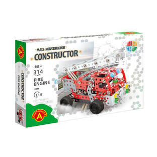 Fire Engine Stem Constructor game, +8 years, 314 pieces, Alexander Toys
