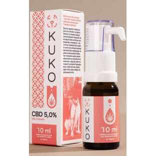 Olio di CBD 5% per cani di media taglia - 10ml Olio di Salmone KUKO di Yango