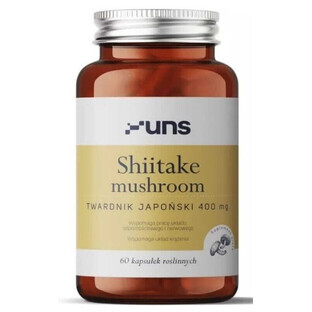 Shiitake-Pilz (400mg) 60 Kapseln UNS