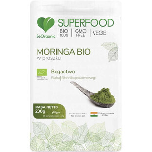BeOrganic Moringa biologica in polvere 200g