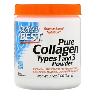 Doctor's Best Pure Collagen Typ 1 und 3 Pulver 200g