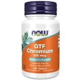 Cromo GTF 200 mcg (100 compresse) NOW Foods