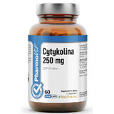 Cyticoline 250 mg CDP-Choline 60 caps Pharmovit Clean Label