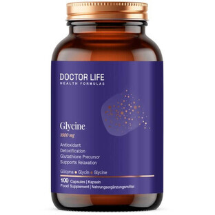 Doctor Life L-glycine 1000 mg, 100 gélules