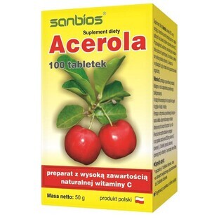 Acerola 100 Tabletten SANBIOS