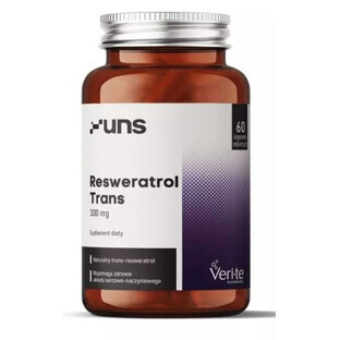 Resveratrol Trans 300 mg 60 cápsulas UNS