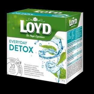 Ceai Detox Zilnic, 20 plicuri, Loyd