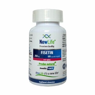 Fisetin, 250 mg, 60 cápsulas vegetales, NewLife+