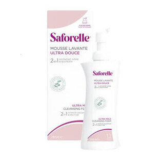 Saforelle ultra-gentle intimate cleansing foam, 250 ml, Iprad Laboratories