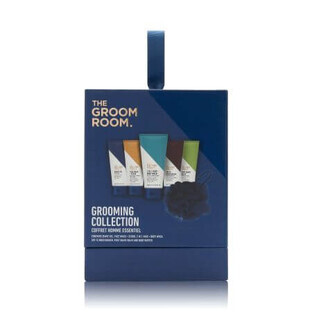 Coffret de soins du visage et du corps pour hommes, 5 x 50 ml, The Groom Room