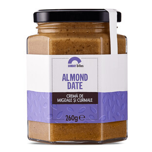 Almond and date cream, 260 g, Sunday Bites