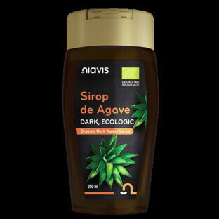 Sirope de Agave Oscuro Ecológico, 250 ml, Niavis