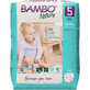 Bambo Nature, scutece de unică folosință, mărimea 5, Junior, 12-18 kg, 22 buc