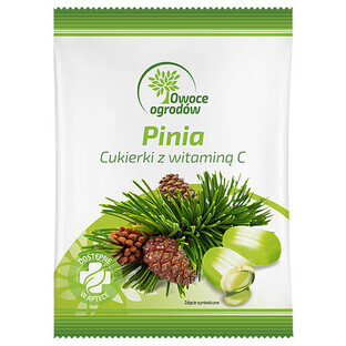 Fruit of the Gardens Pinia, bomboane cu vitamina C, 50 g