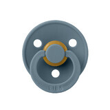 Bibs Colour, pacifier, rubber, round, size 1, Petrol, from birth, 1 pc