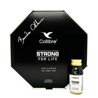 Collibre Strong For Life Shot, collagen 10000 mg, peach-flavored, 60 ml x 15 pcs Damaged packaging Collibre Strong For Life Shot, collagen 10000 mg, peach-flavored, 60 ml x 15 pcs Damaged packaging