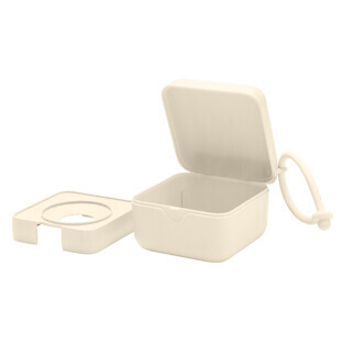 Boîte à sucettes, porte-tétine, Ivoire, 1 pc