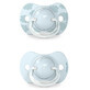 Suavinex Dreams SX Pro, ciuccio fisiologico, silicone, blu, 0-6 mesi, 2 pezzi
