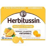 Herbitussin honey and lemon, 12 tablets