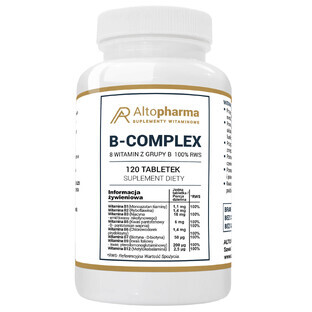 AltoPharma B-Complex, 100% RWS, 120 tabletten