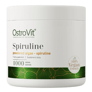OstroVit Spirulina, 1000 compresse vegane