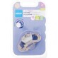 MAM AIR Soother Night, gray/small 6m+