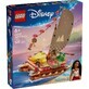 Moana's adventure canoe, 43270, + 6 years, Lego