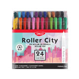 Set of 24 Roller City pens, PX268/24, Daco
