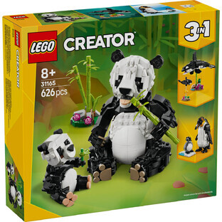 Wilde Tiere: Pandabärenfamilie Creator, 31165, + 8 Jahre, Lego