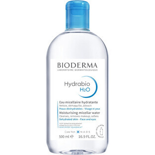 Bioderma Hydrabio H2O Eau micellaire pour peaux déshydratées 500 ml