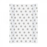Swaddling table with inlay and open top, 50x70 cm, Stars gray, Ceba Baby