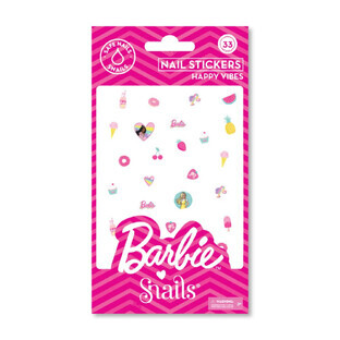 Autocollants pour ongles Barbie Happy Vibes, Escargots