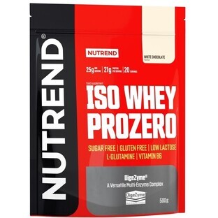 Nutrend Iso Whey Prozero White Chocolate 500 g