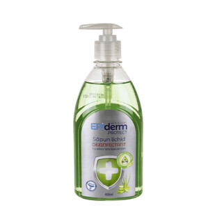 Antibacteriële vloeibare zeep met biologisch aloë vera-extract, 400 ml, Epiderm