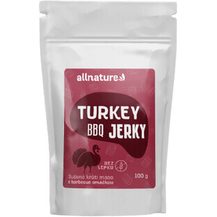 Allnature Kalkoen BBQ Jerky 100 g
