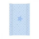 Swaddling table with inlay and open top, 50x70 cm, Blue stars, Ceba Baby