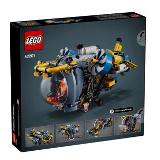 Sottomarino di ricerca in acque profonde Technic, 9 anni+, 42201, Lego