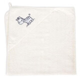 Zebra badhanddoek met kap, 100 x 100 cm, Ceba Baby