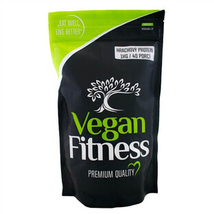 Vegan Fitness 100% rohes Erbsenprotein 1 kg