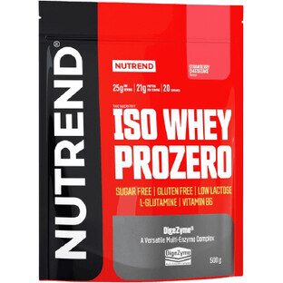 Nutrend ISO Whey Prozero cheesecake with strawberries 500 g