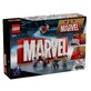 Logo Marvel et minifigures, 12 ans et +, 76313, Lego